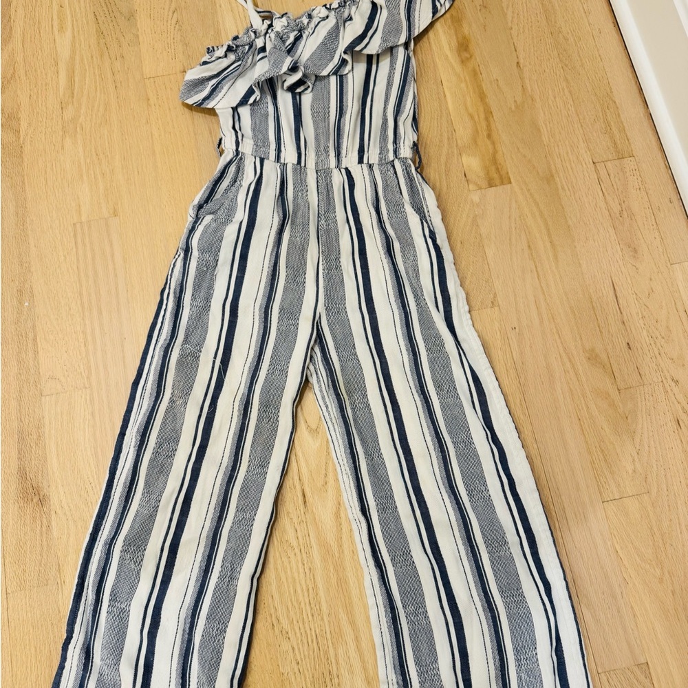 Habitual Kids Striped Romper